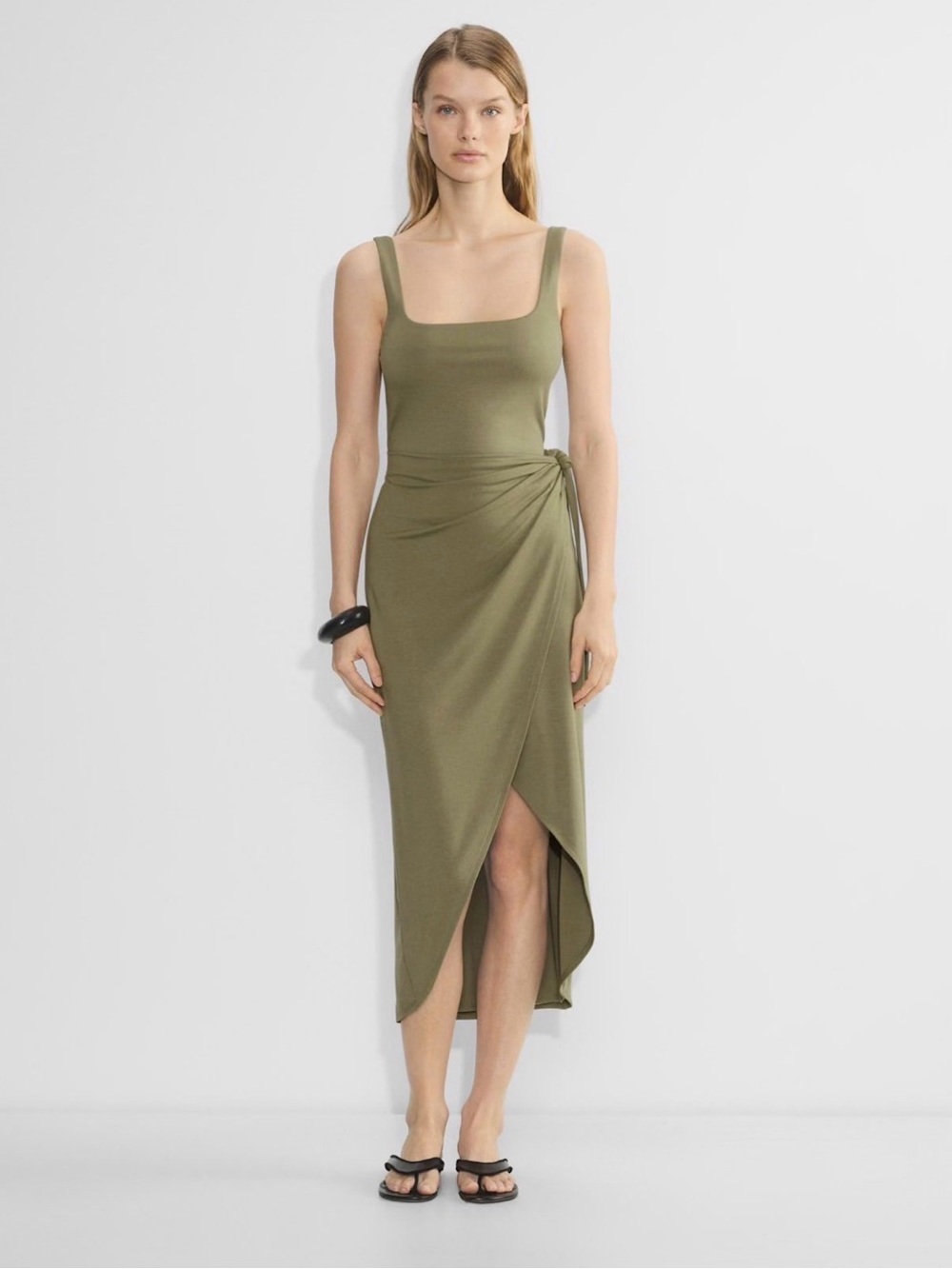 Aritzia Wilfred Saturn Midi Dress